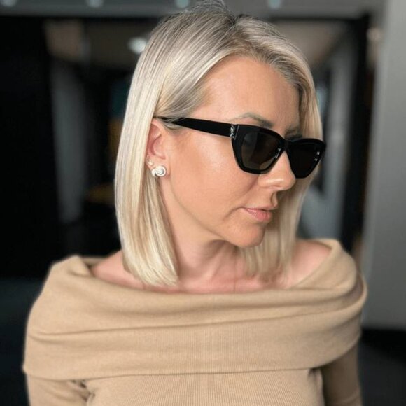 Final Price! Saint Laurent SLM127/F 001 Sunglasses - Picture 3 of 8